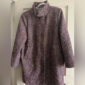 Classic tweed coat by Ann Taylor LOFT